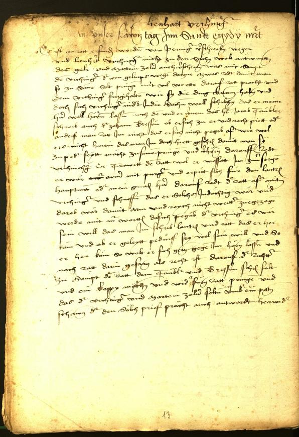 Civic Archives of Bozen-Bolzano - BOhisto Minutes of the council 1470 