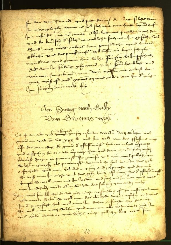 Civic Archives of Bozen-Bolzano - BOhisto Minutes of the council 1470 