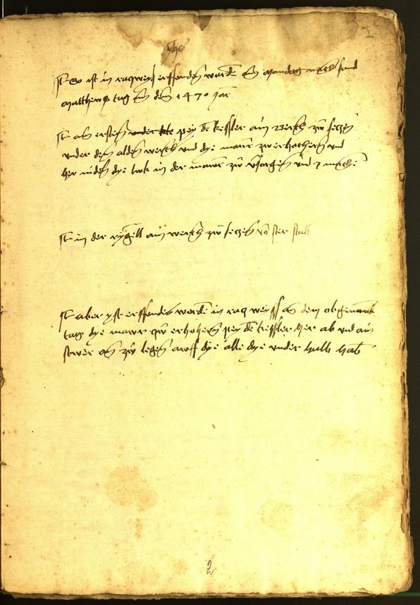 Civic Archives of Bozen-Bolzano - BOhisto Minutes of the council 1470 