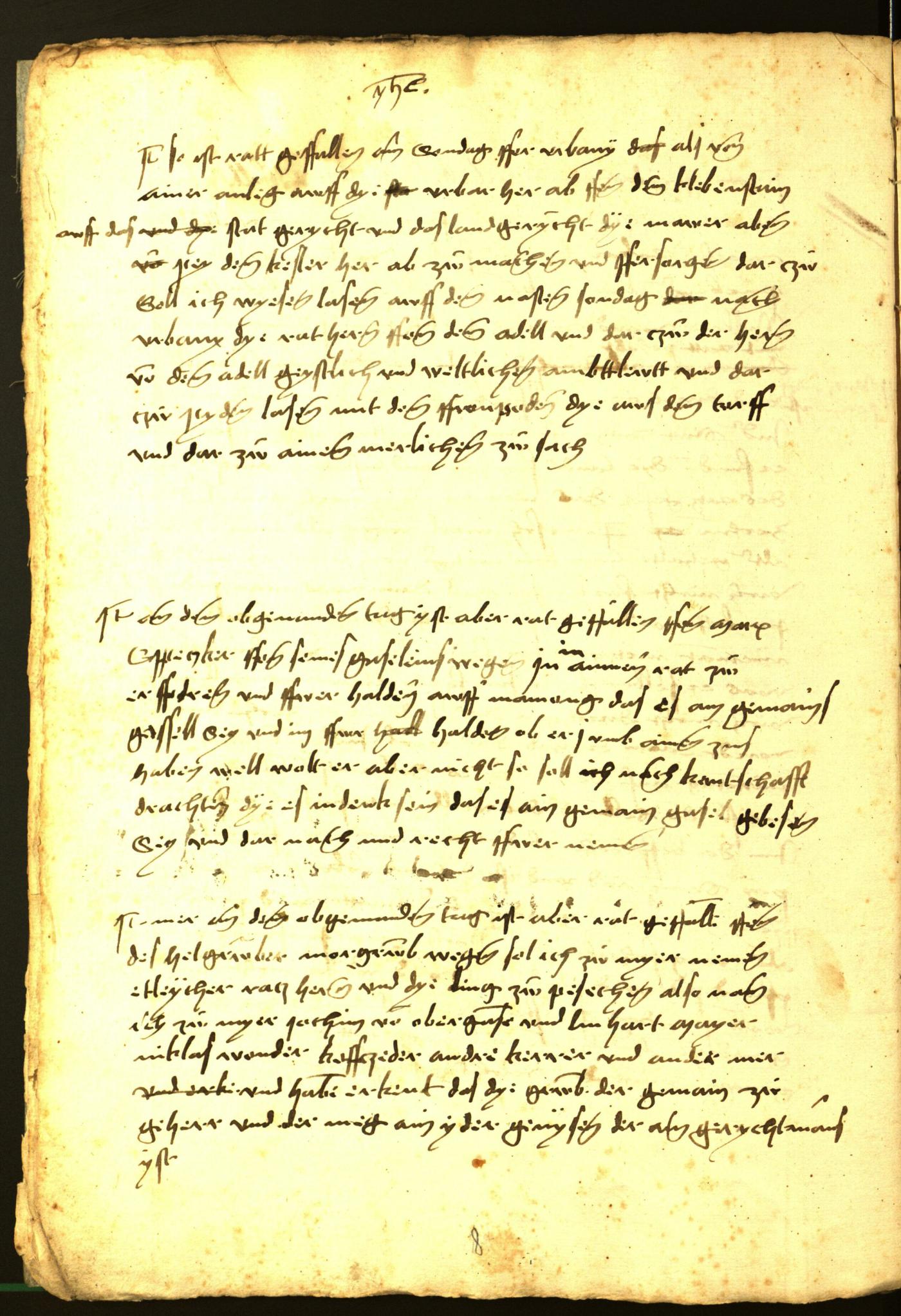 Civic Archives of Bozen-Bolzano - BOhisto Minutes of the council 1470 