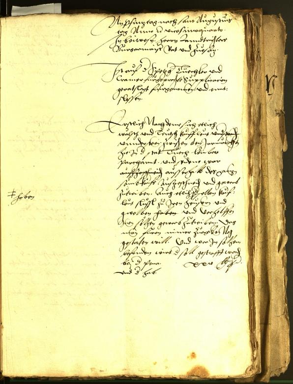 Stadtarchiv Bozen - BOhisto Ratsprotokoll 1524/26 