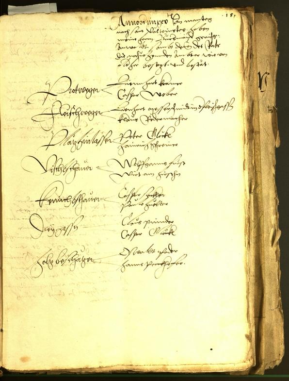 Civic Archives of Bozen-Bolzano - BOhisto Minutes of the council 1524/26 