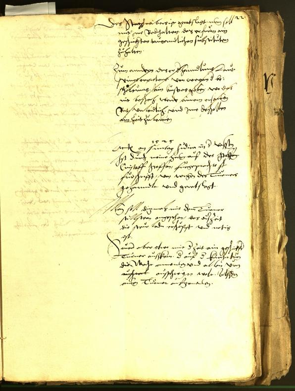 Civic Archives of Bozen-Bolzano - BOhisto Minutes of the council 1524/26 