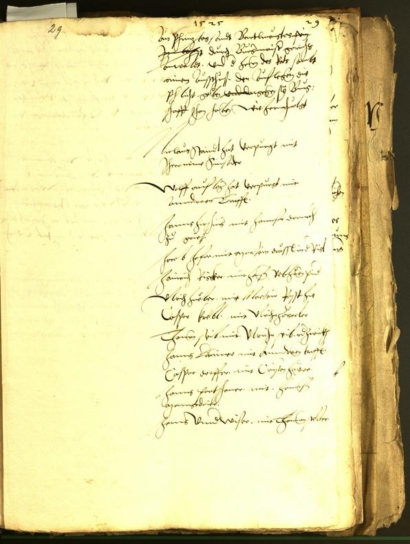 Archivio Storico della Città di Bolzano - BOhisto protocollo consiliare 1524/26 