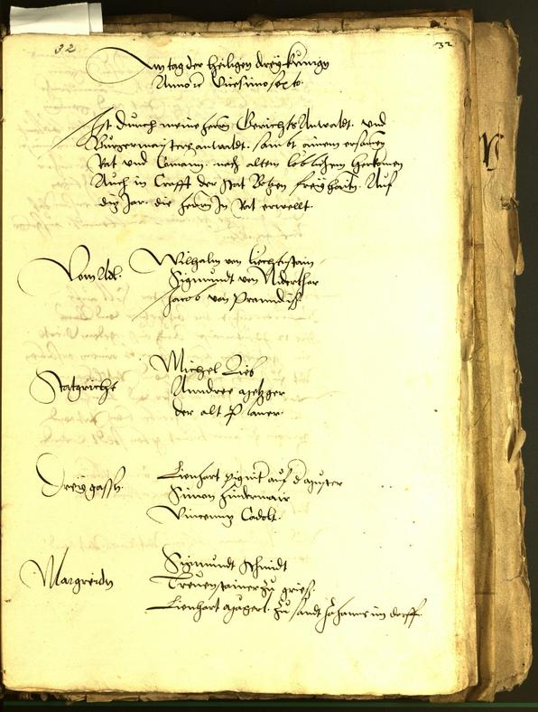 Civic Archives of Bozen-Bolzano - BOhisto Minutes of the council 1524/26 