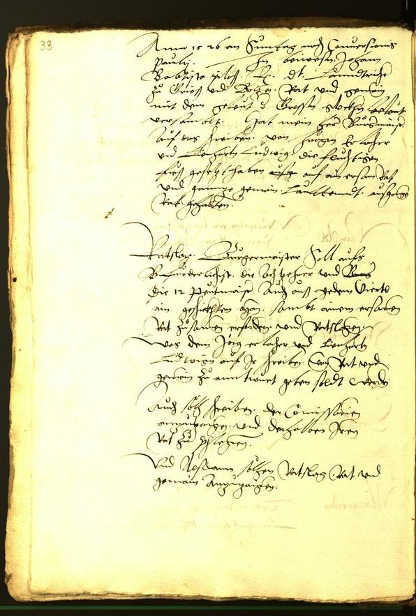 Civic Archives of Bozen-Bolzano - BOhisto Minutes of the council 1524/26 