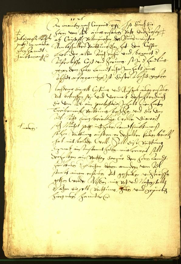 Civic Archives of Bozen-Bolzano - BOhisto Minutes of the council 1524/26 