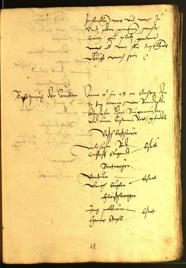 Civic Archives of Bozen-Bolzano - BOhisto Minutes of the council 1528 