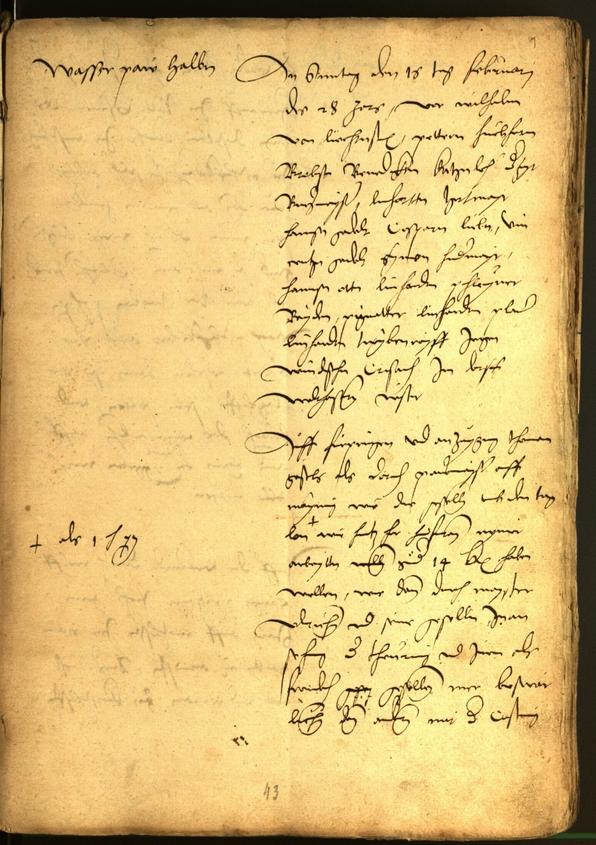 Civic Archives of Bozen-Bolzano - BOhisto Minutes of the council 1528 