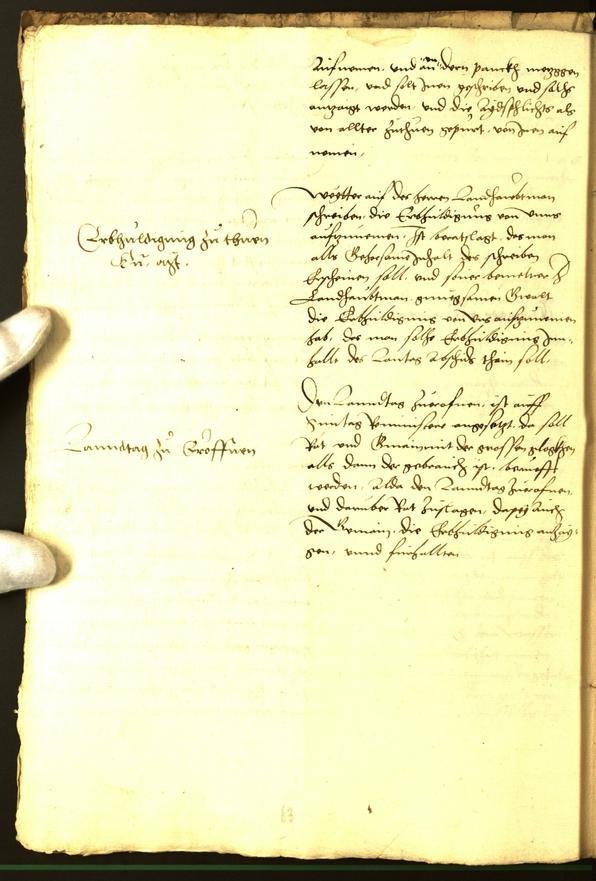 Civic Archives of Bozen-Bolzano - BOhisto Minutes of the council 1529 