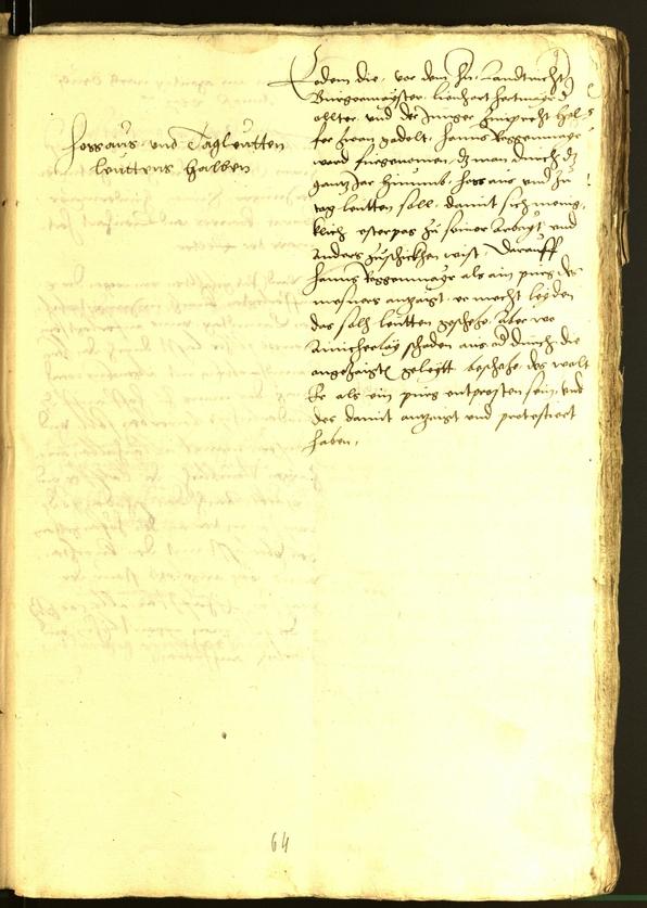 Civic Archives of Bozen-Bolzano - BOhisto Minutes of the council 1529 