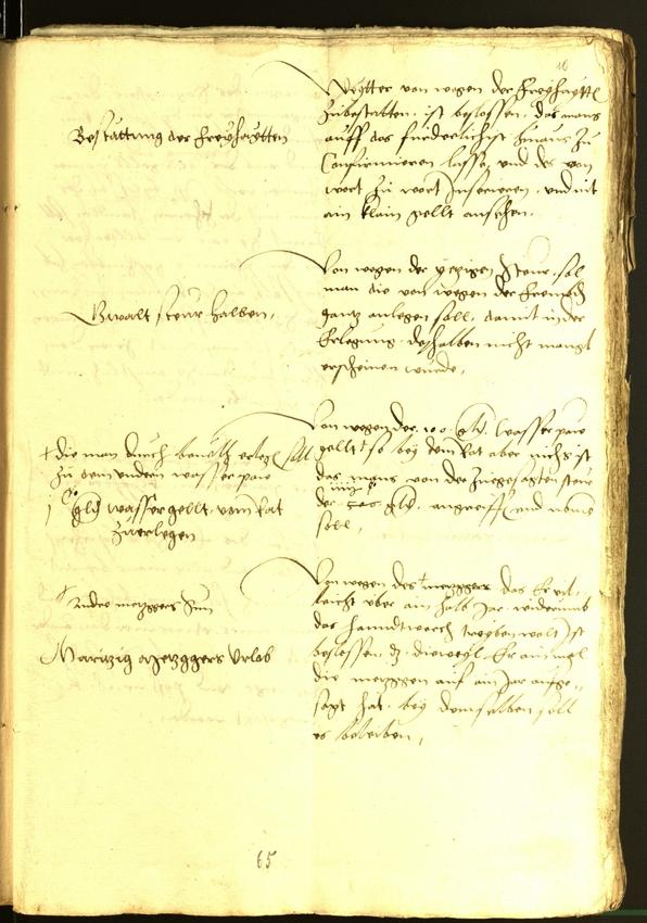 Civic Archives of Bozen-Bolzano - BOhisto Minutes of the council 1529 