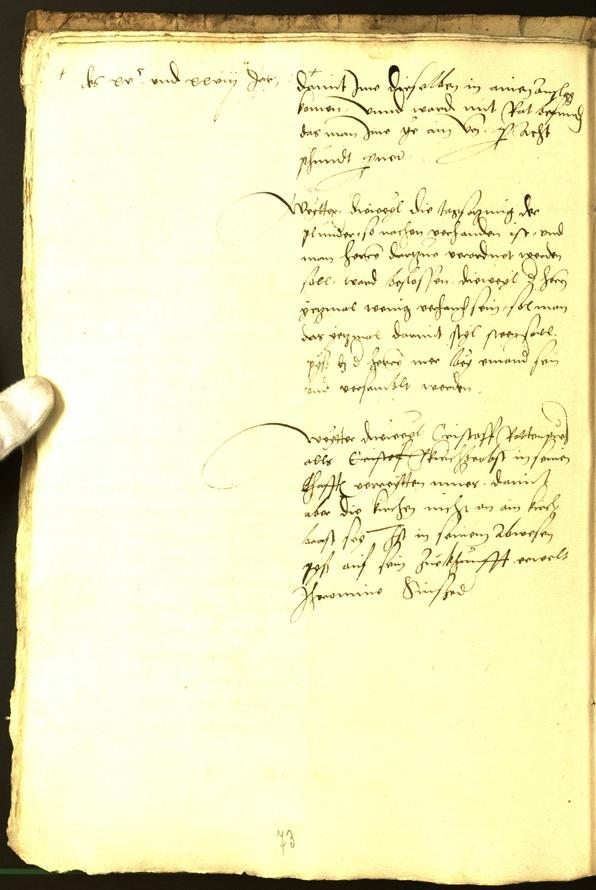 Civic Archives of Bozen-Bolzano - BOhisto Minutes of the council 1529 