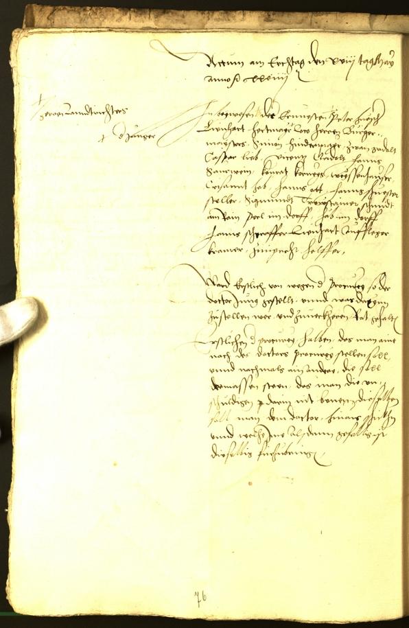 Civic Archives of Bozen-Bolzano - BOhisto Minutes of the council 1529 