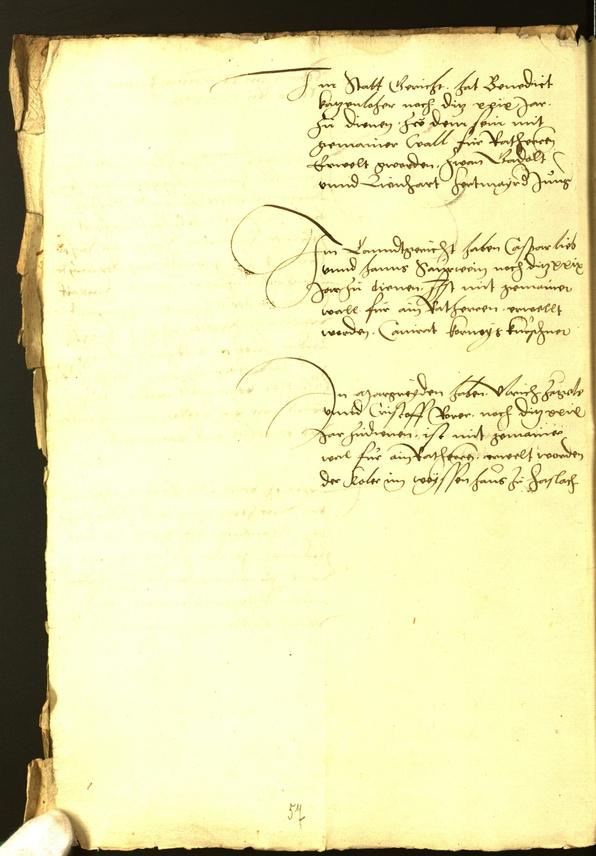 Civic Archives of Bozen-Bolzano - BOhisto Minutes of the council 1529 