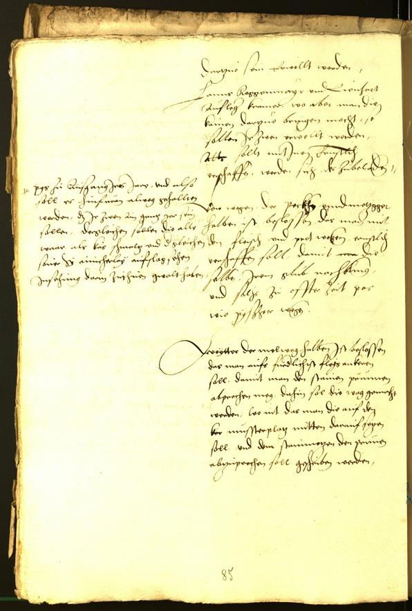 Stadtarchiv Bozen - BOhisto Ratsprotokoll 1529 