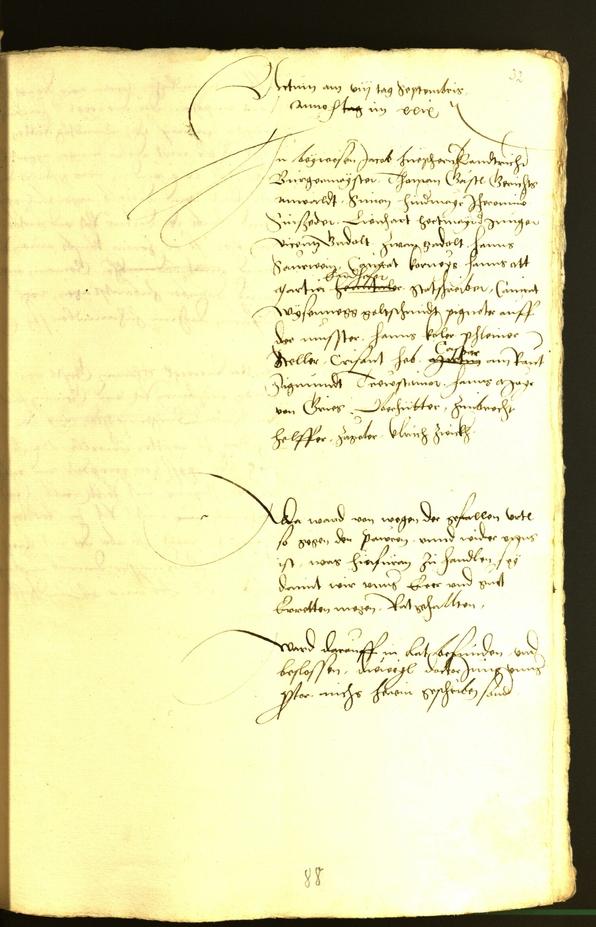 Civic Archives of Bozen-Bolzano - BOhisto Minutes of the council 1529 