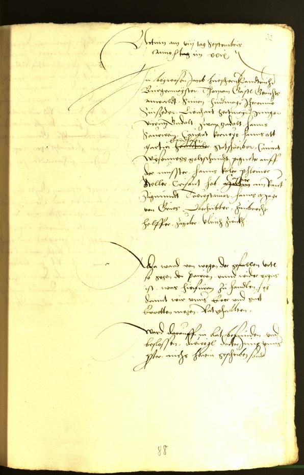 Civic Archives of Bozen-Bolzano - BOhisto Minutes of the council 1529 