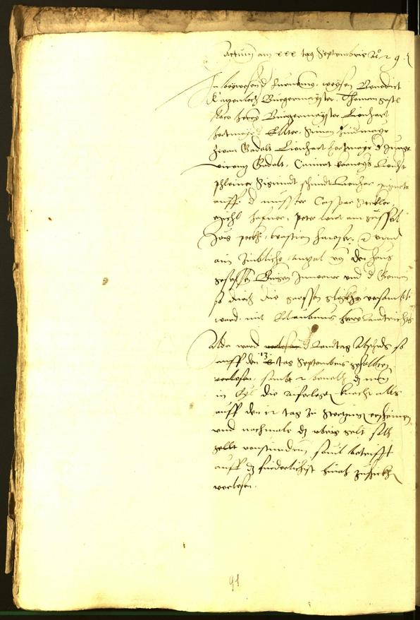 Civic Archives of Bozen-Bolzano - BOhisto Minutes of the council 1529 