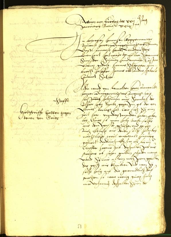 Civic Archives of Bozen-Bolzano - BOhisto Minutes of the council 1529 