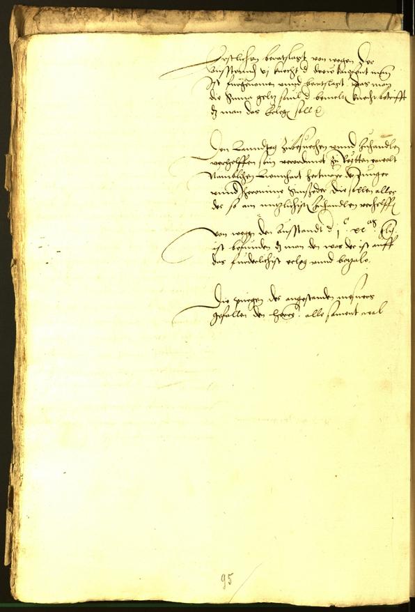 Stadtarchiv Bozen - BOhisto Ratsprotokoll 1529 