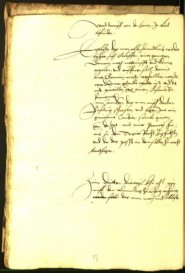 Civic Archives of Bozen-Bolzano - BOhisto Minutes of the council 1529 