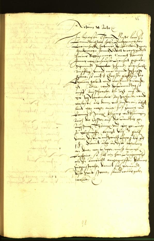 Civic Archives of Bozen-Bolzano - BOhisto Minutes of the council 1529 