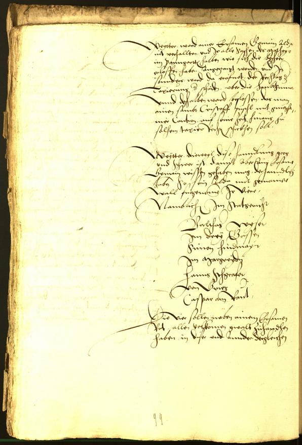 Stadtarchiv Bozen - BOhisto Ratsprotokoll 1529 