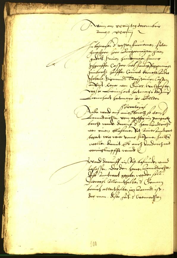 Civic Archives of Bozen-Bolzano - BOhisto Minutes of the council 1529 