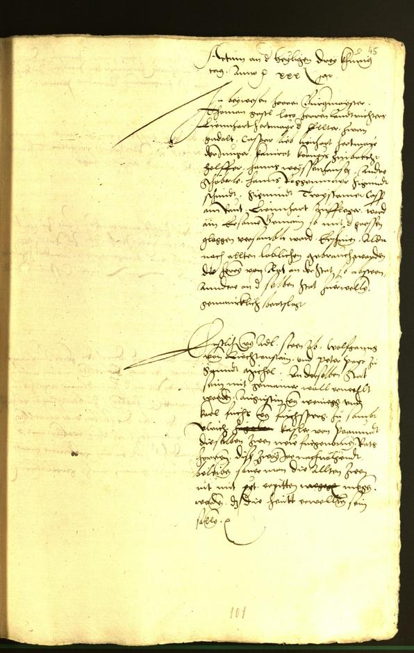 Civic Archives of Bozen-Bolzano - BOhisto Minutes of the council 1529 