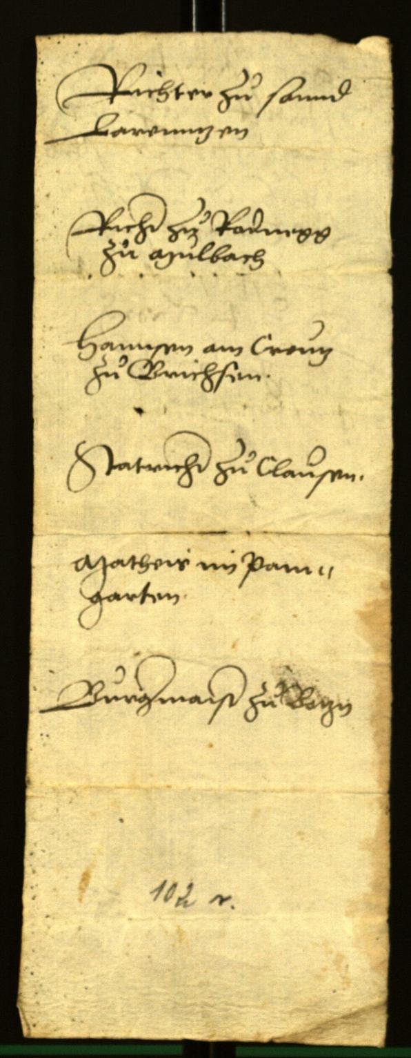 Stadtarchiv Bozen - BOhisto Ratsprotokoll 1529 