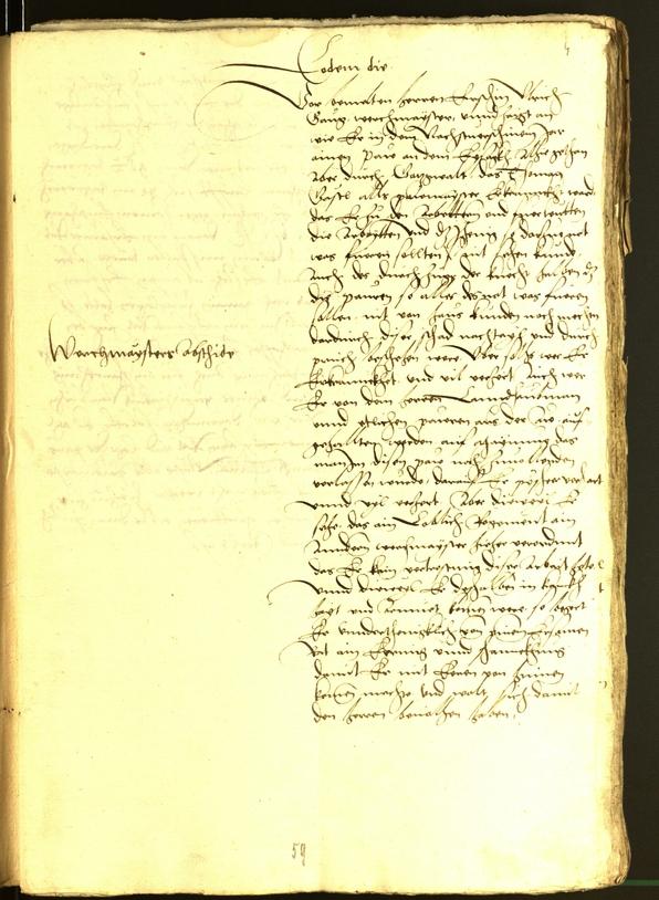 Civic Archives of Bozen-Bolzano - BOhisto Minutes of the council 1529 