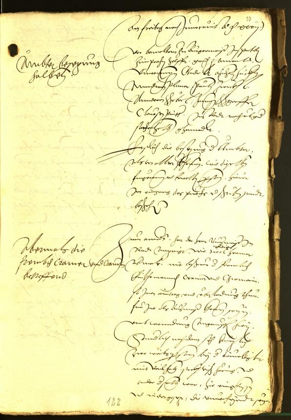 Civic Archives of Bozen-Bolzano - BOhisto Minutes of the council 1532 