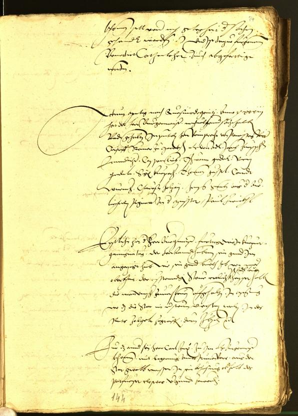 Civic Archives of Bozen-Bolzano - BOhisto Minutes of the council 1533 