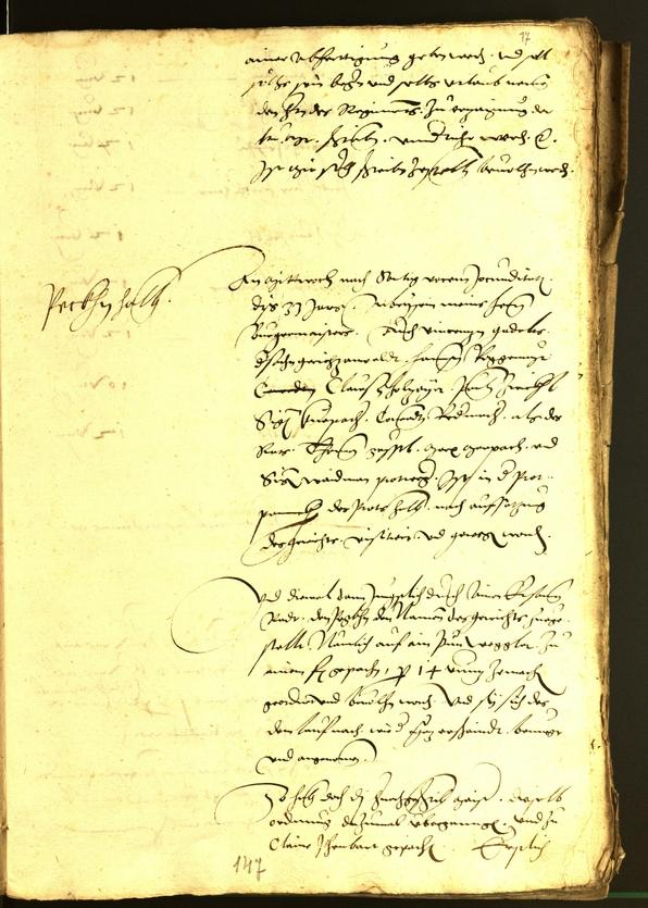 Civic Archives of Bozen-Bolzano - BOhisto Minutes of the council 1533 