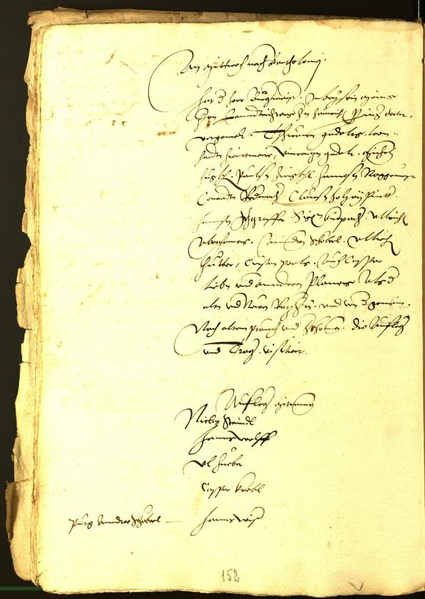 Civic Archives of Bozen-Bolzano - BOhisto Minutes of the council 1533 