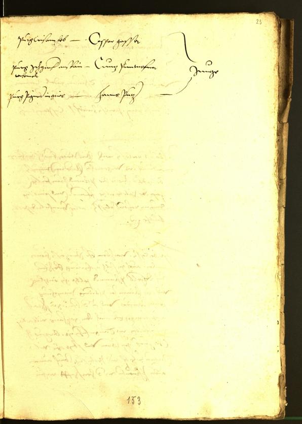 Civic Archives of Bozen-Bolzano - BOhisto Minutes of the council 1533 