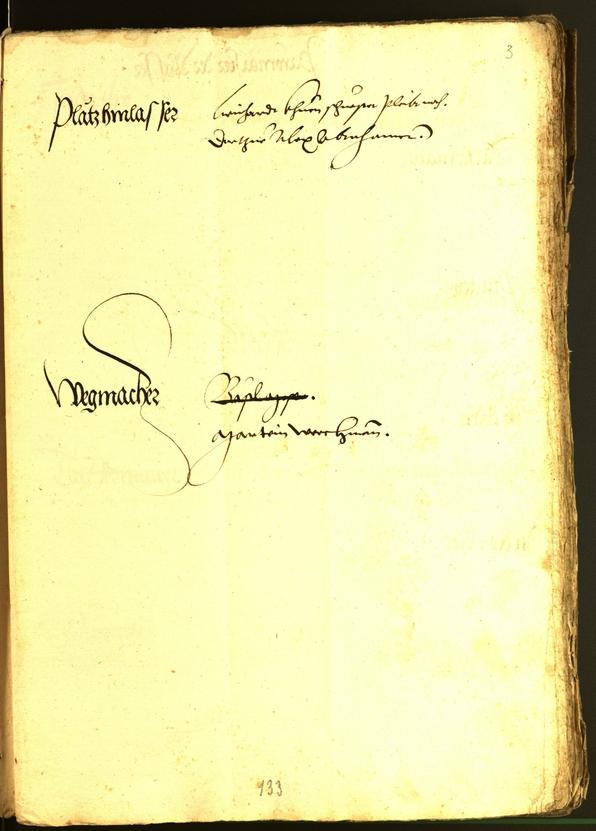 Civic Archives of Bozen-Bolzano - BOhisto Minutes of the council 1533 