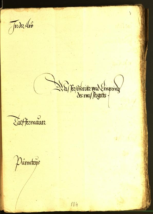 Civic Archives of Bozen-Bolzano - BOhisto Minutes of the council 1533 