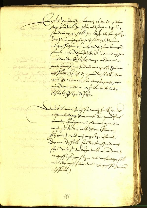 Civic Archives of Bozen-Bolzano - BOhisto Minutes of the council 1534 