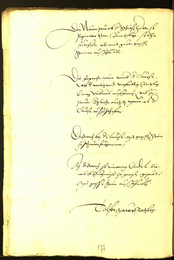 Stadtarchiv Bozen - BOhisto Ratsprotokoll 1534 