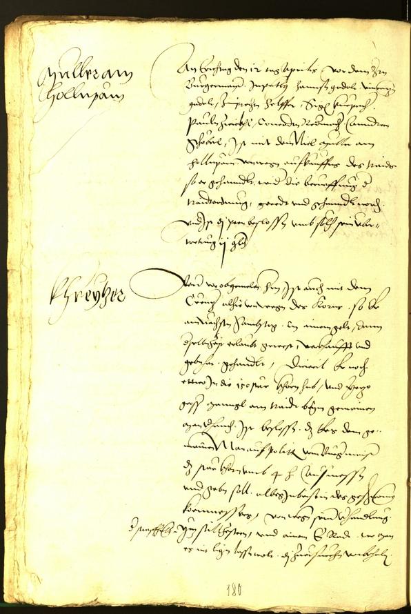 Civic Archives of Bozen-Bolzano - BOhisto Minutes of the council 1534 