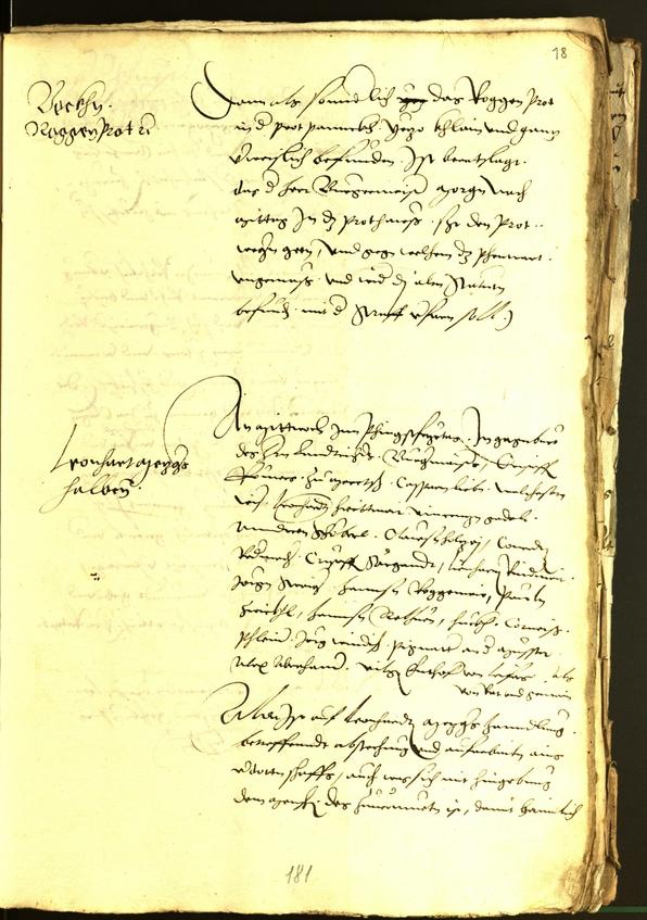 Civic Archives of Bozen-Bolzano - BOhisto Minutes of the council 1534 