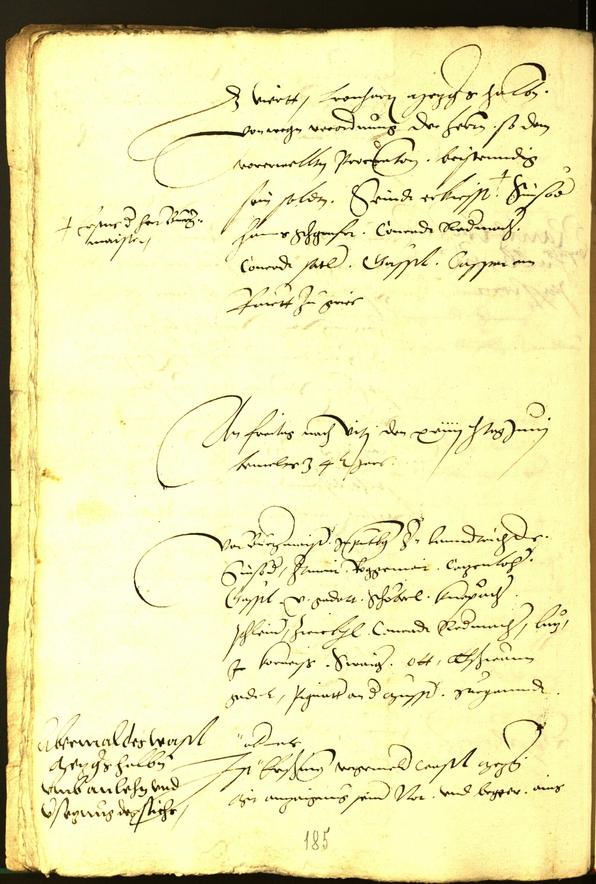 Civic Archives of Bozen-Bolzano - BOhisto Minutes of the council 1534 