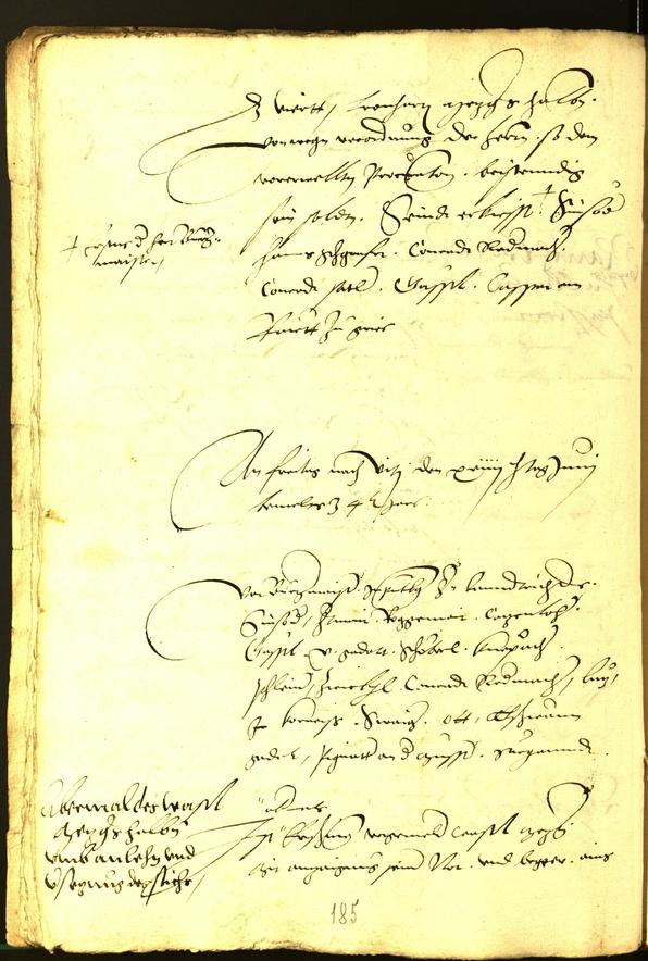 Archivio Storico della Città di Bolzano - BOhisto protocollo consiliare 1534 