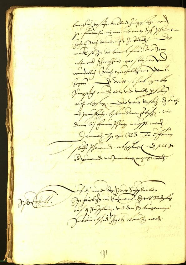 Stadtarchiv Bozen - BOhisto Ratsprotokoll 1534 