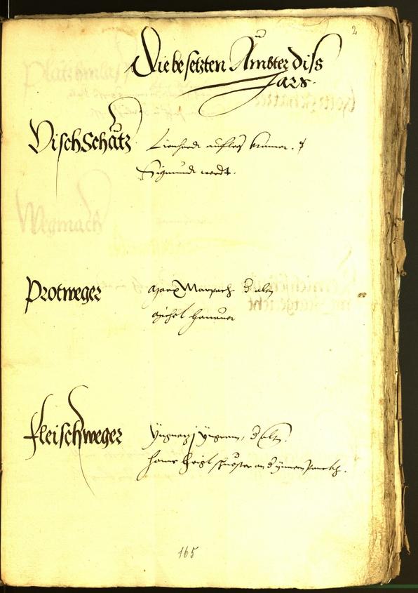 Civic Archives of Bozen-Bolzano - BOhisto Minutes of the council 1534 