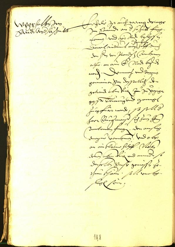 Stadtarchiv Bozen - BOhisto Ratsprotokoll 1534 