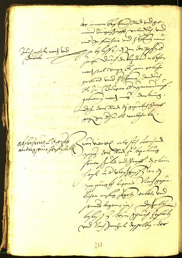 Stadtarchiv Bozen - BOhisto Ratsprotokoll 1534 