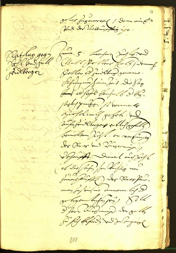 Civic Archives of Bozen-Bolzano - BOhisto Minutes of the council 1534 